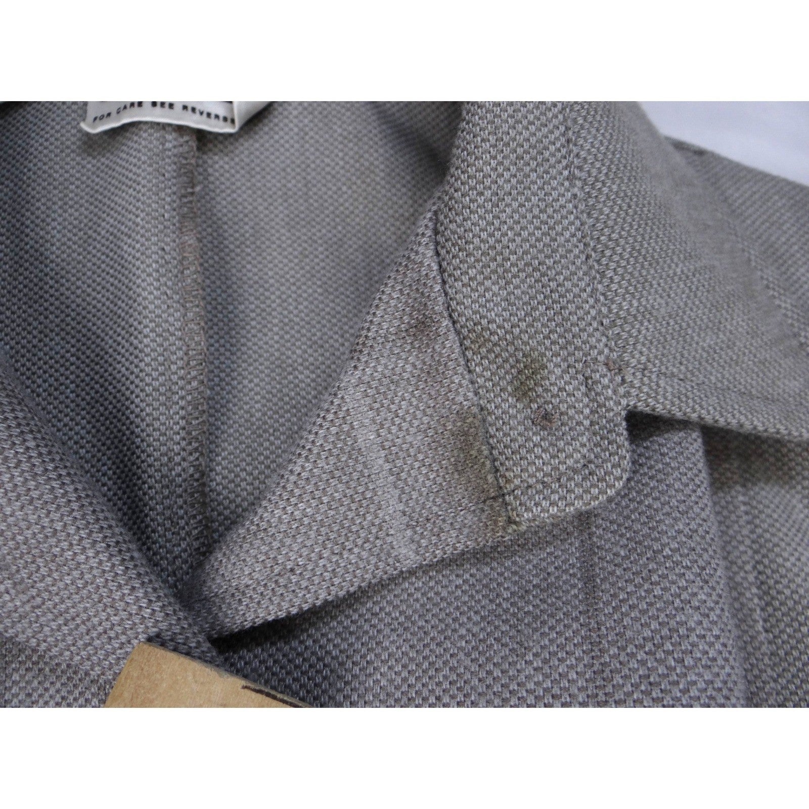 Vintage Country Miss Grey Plaid Button Front Belted Dress Women's Size 8 Wool
