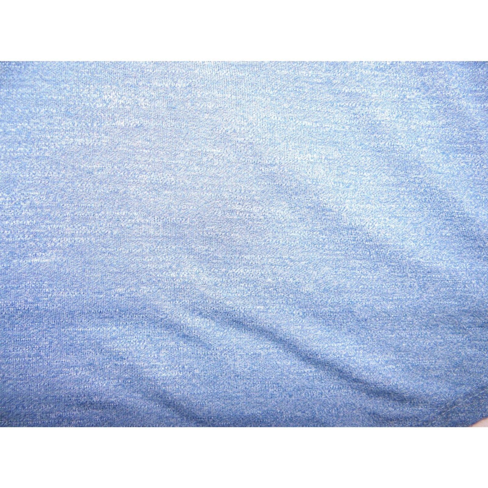 LuLaRoe Blue Heathered Scoop Neck Short Sleeve Tunic Top Size L