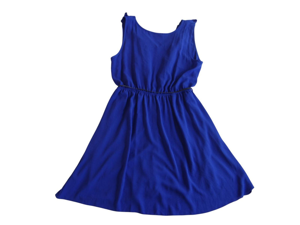 Elegant Ruffled V-Neck Dress by Have - Size L