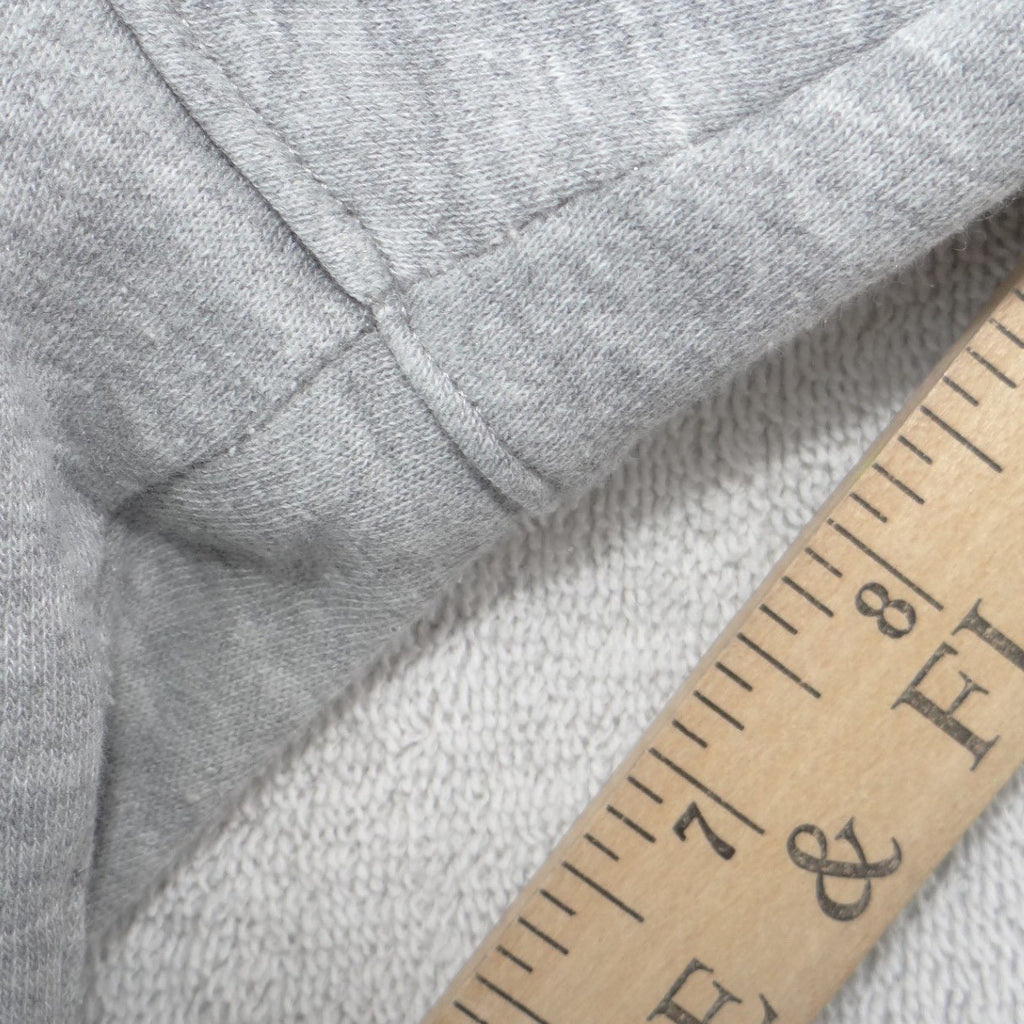 Tommy Hilfiger Boys Gray Navy Blue Logo Fleece Sweat Shorts Size M 10/12