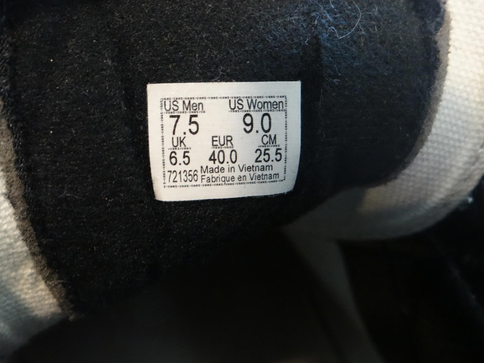 Vans Sk8-Hi Black and White High-Top Sneakers