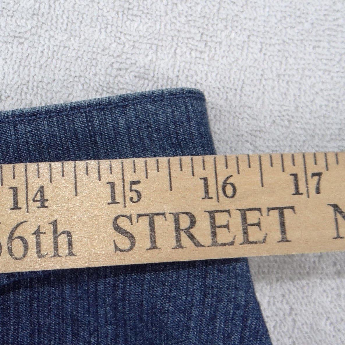Gloria Vanderbilt Amanda High Rise Straight Leg Jeans Blue Medium Wash Mens 12