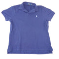 Polo Ralph Lauren Mens Navy Blue Short Sleeve Mesh Cotton Polo Shirt Large