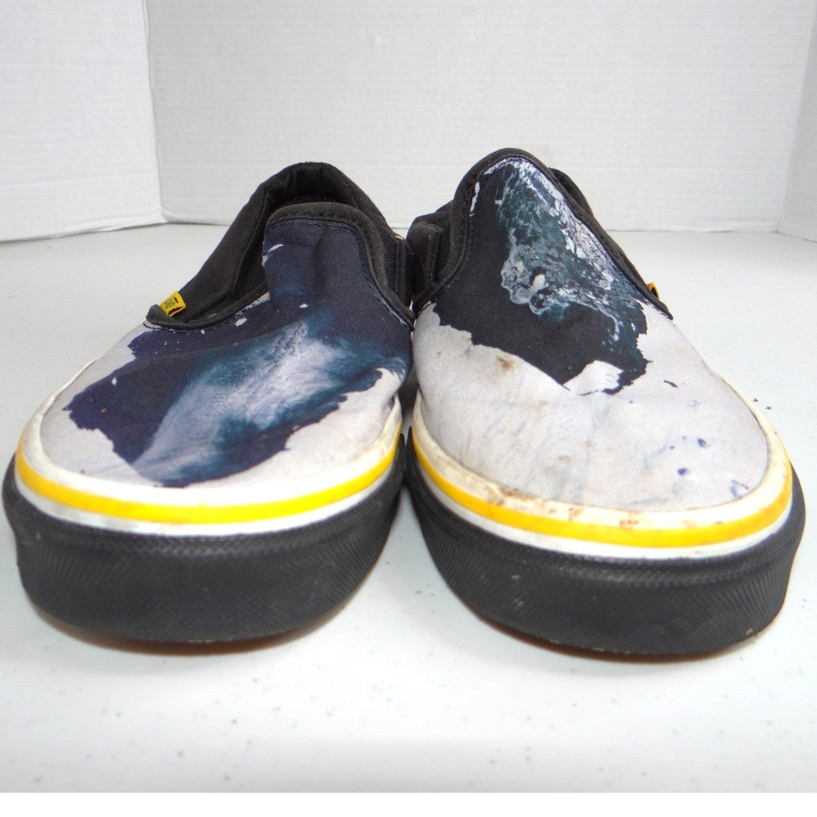 Vans x National Geographic Slip-On Greenland Glacier Shoes Mens 6 Womens 7.5