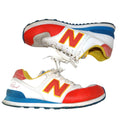 New Balance 574 Mens Sneakers Red White Blue Yellow Low Top Shoes 12