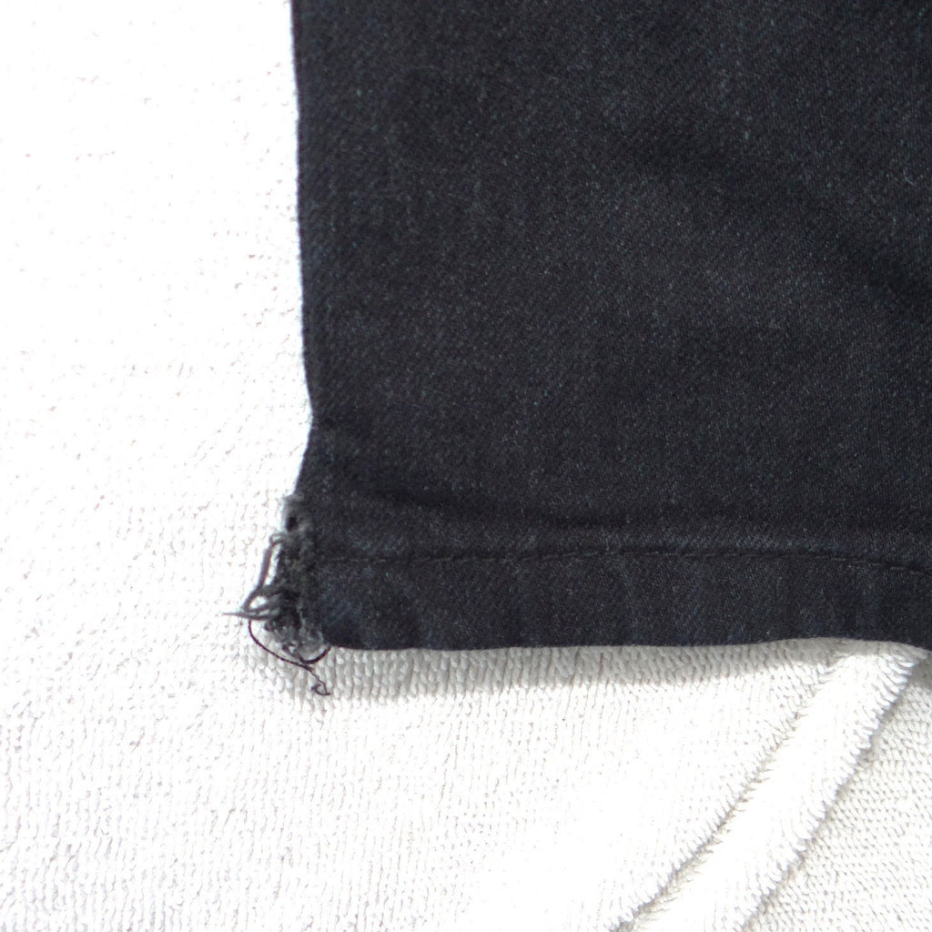 Weatherproof Vintage Mens Skinny Fit Black Stretch Jeans 36x32