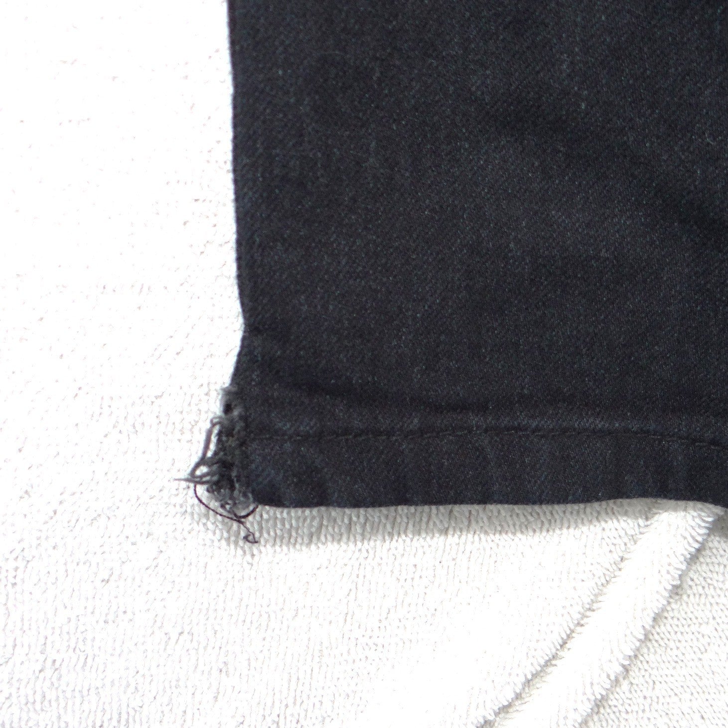 Weatherproof Vintage Mens Skinny Fit Black Stretch Jeans 36x32