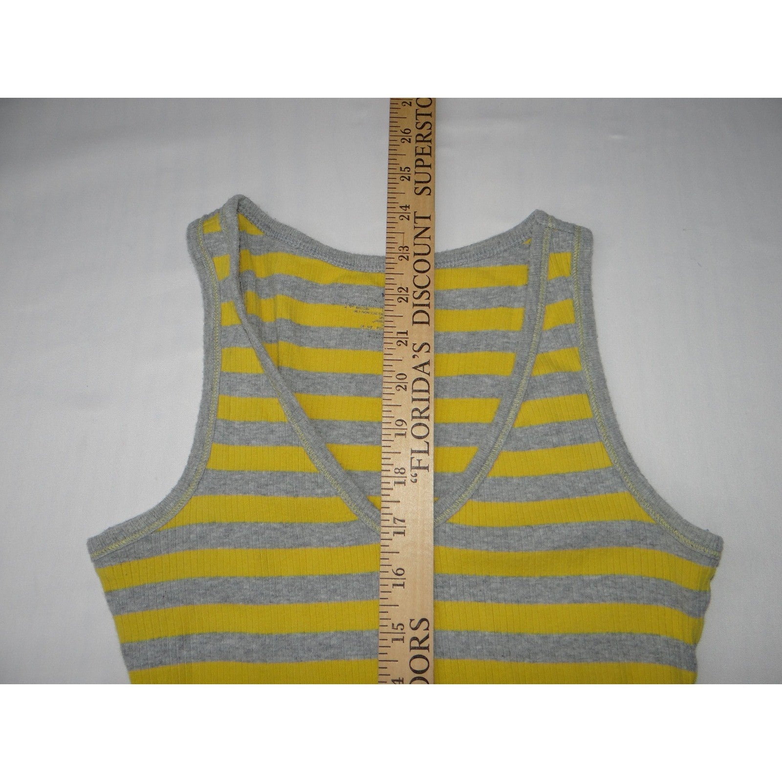 Y2K Wet Seal Lace Trim Striped Cami & American Eagle Ribbed Tank Top Bundle 2pc