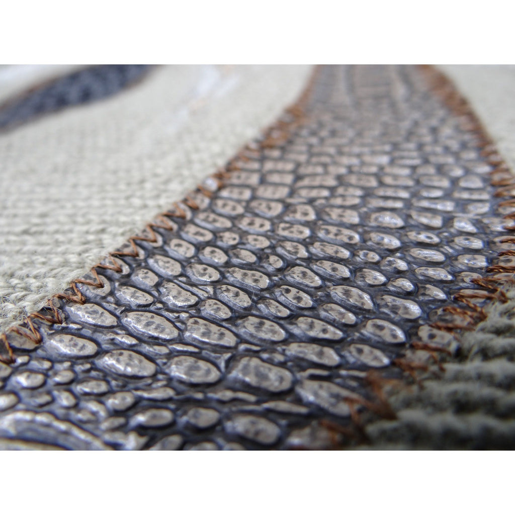 Vintage Unique Maurada Embellished Sweater Beige Knit Dolman Sleeve Women's M