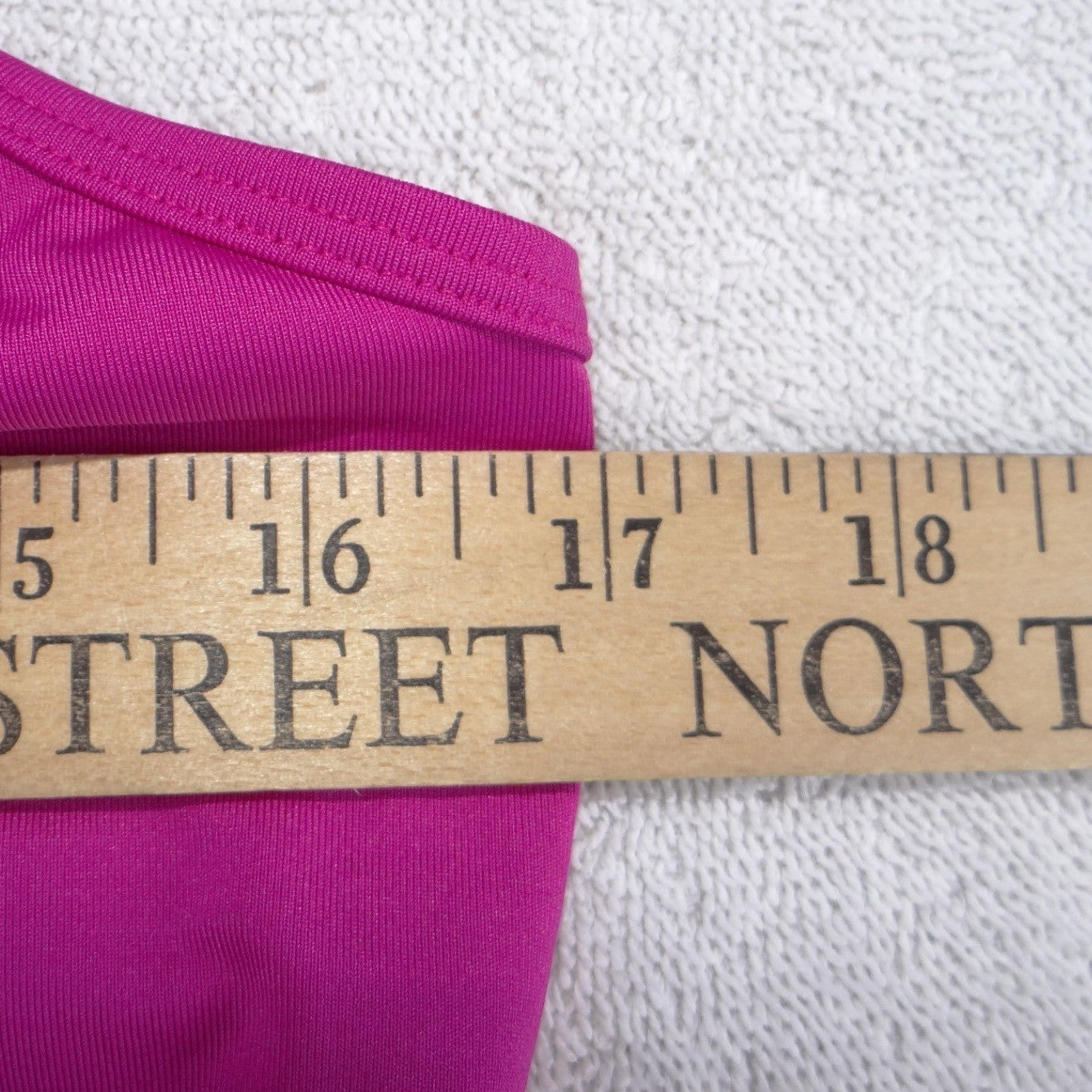 Fila Sport Womens Magenta Pink Racerback V-Neck Athletic Tank Top Large