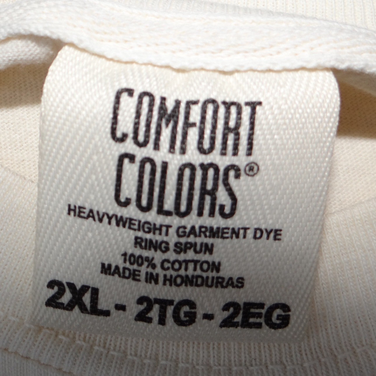 Comfort Colors Grassroots x Lzzie 420 Restaurant Graphic T Shirt Mens 2XL Cream