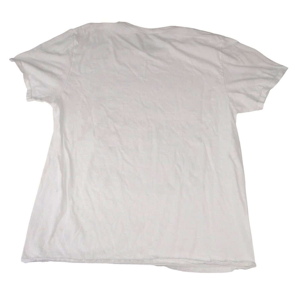 Chemistry Chevy Camaro Graphic T-Shirt Mens Large White Cotton Car Racing Tee