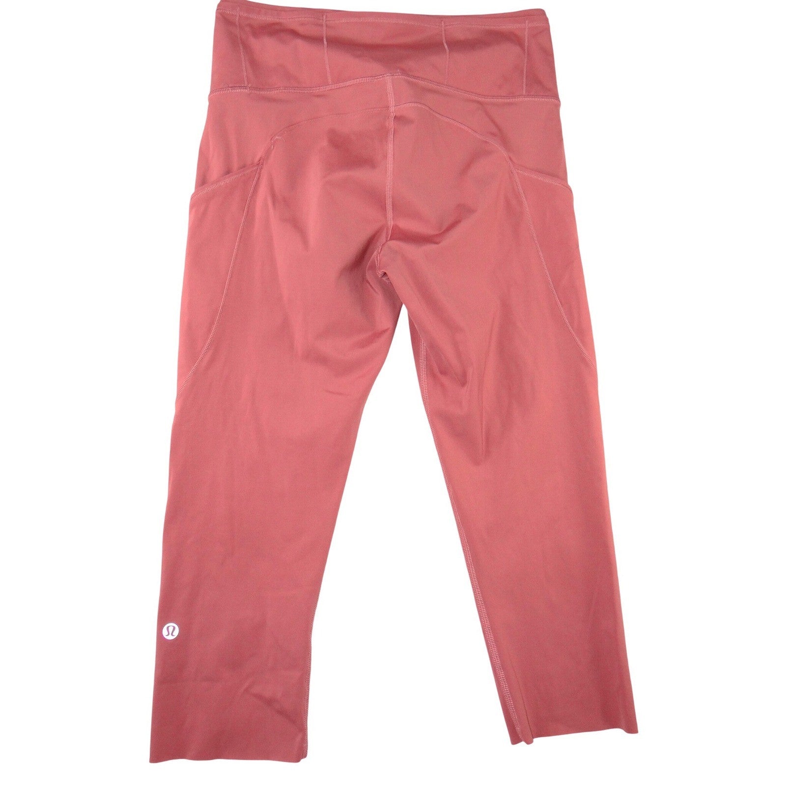Lululemon Invigorate High-Rise Crop 23 Brier Rose Pink Leggings Size 8