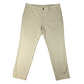 Alfani Mens Tan Flat Front Chino Pants Size 36W 30L Cotton Blend