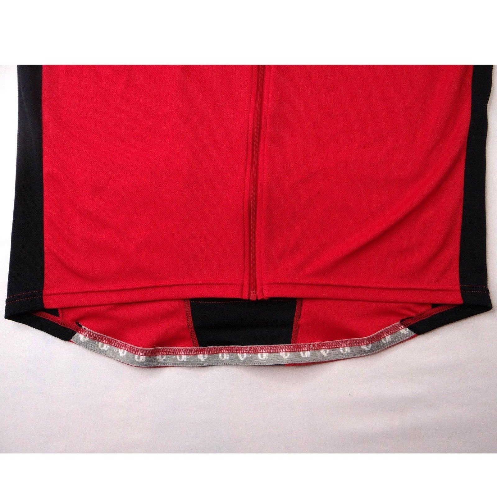 Pearl Izumi Select Series Cycling Jersey Red Black Short Sleeve Full Zip Men Med
