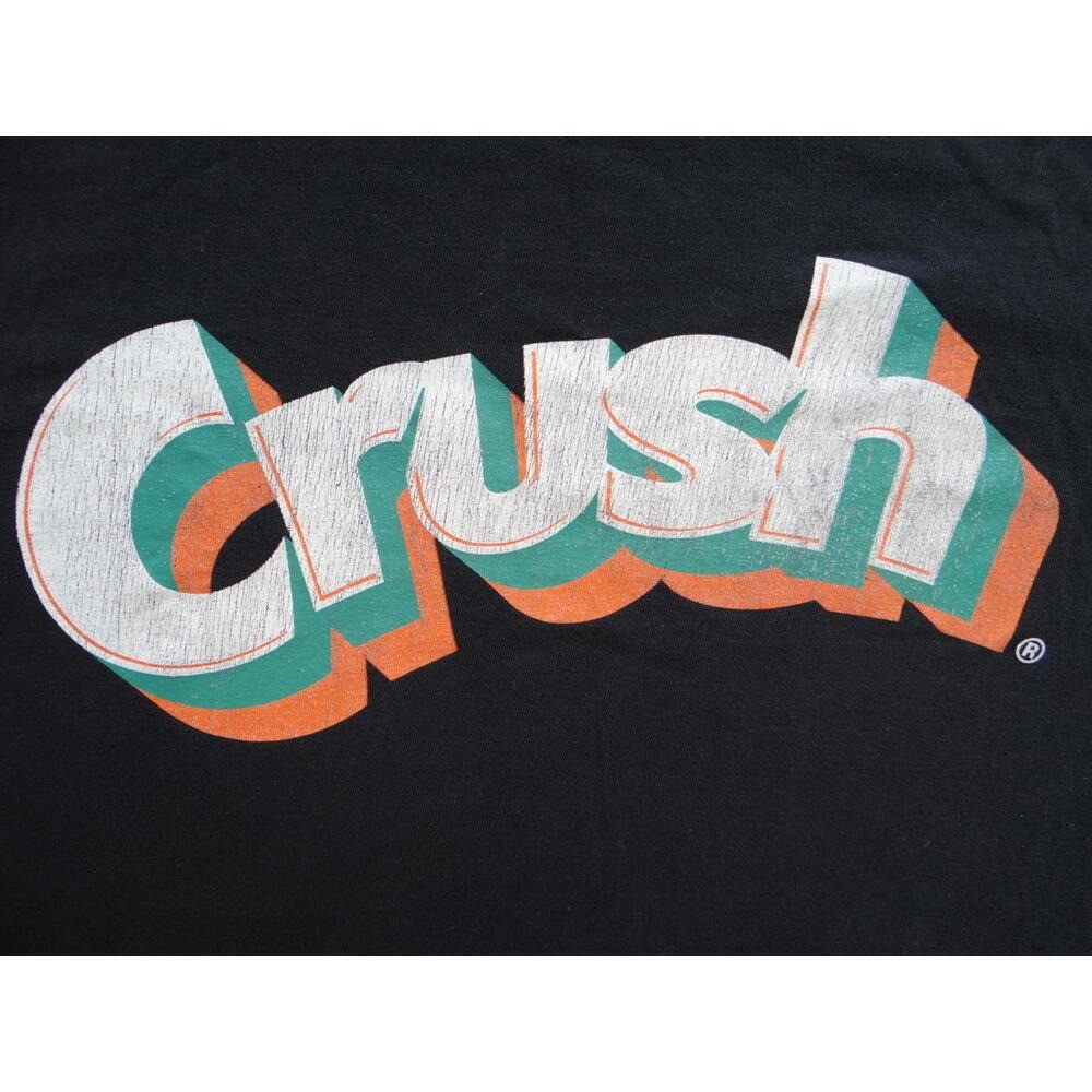 Crush Logo Black Short Sleeve T-Shirt Menswear