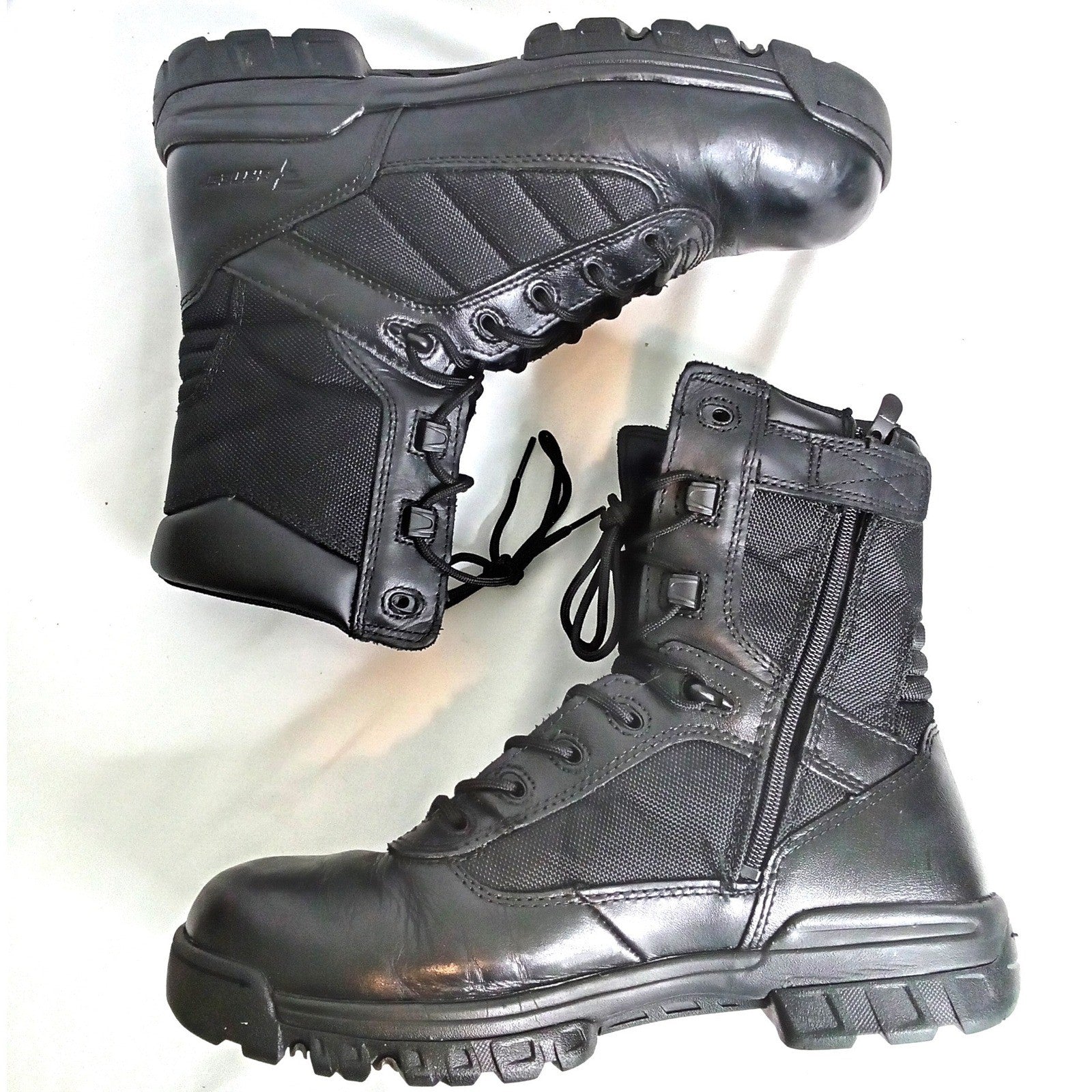 Bates Mens GX-8 GORE-TEX Side Zip Waterproof Tactical Boots Black 10.5