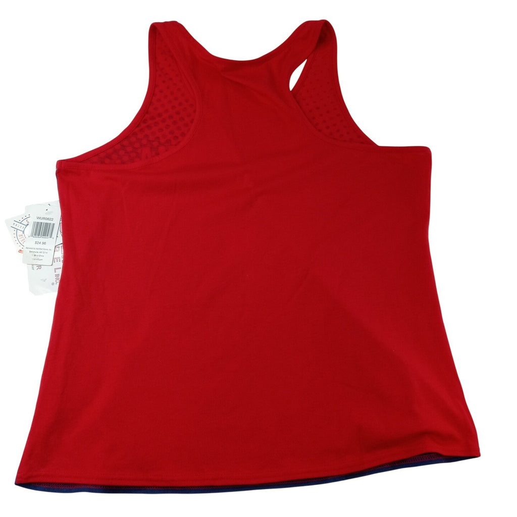 NWT-Philadelphia Phillies Womens Tank Top XL Red Blue Halter Dot Sleeper