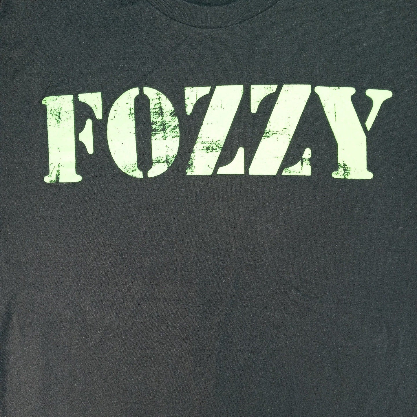 Fozzy Save the World Tour 2023 Black T Shirt Mens Size Large