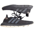 Adidas Swift Run Mens 7 Womens 8.5 Black Grey Copper Sneakers