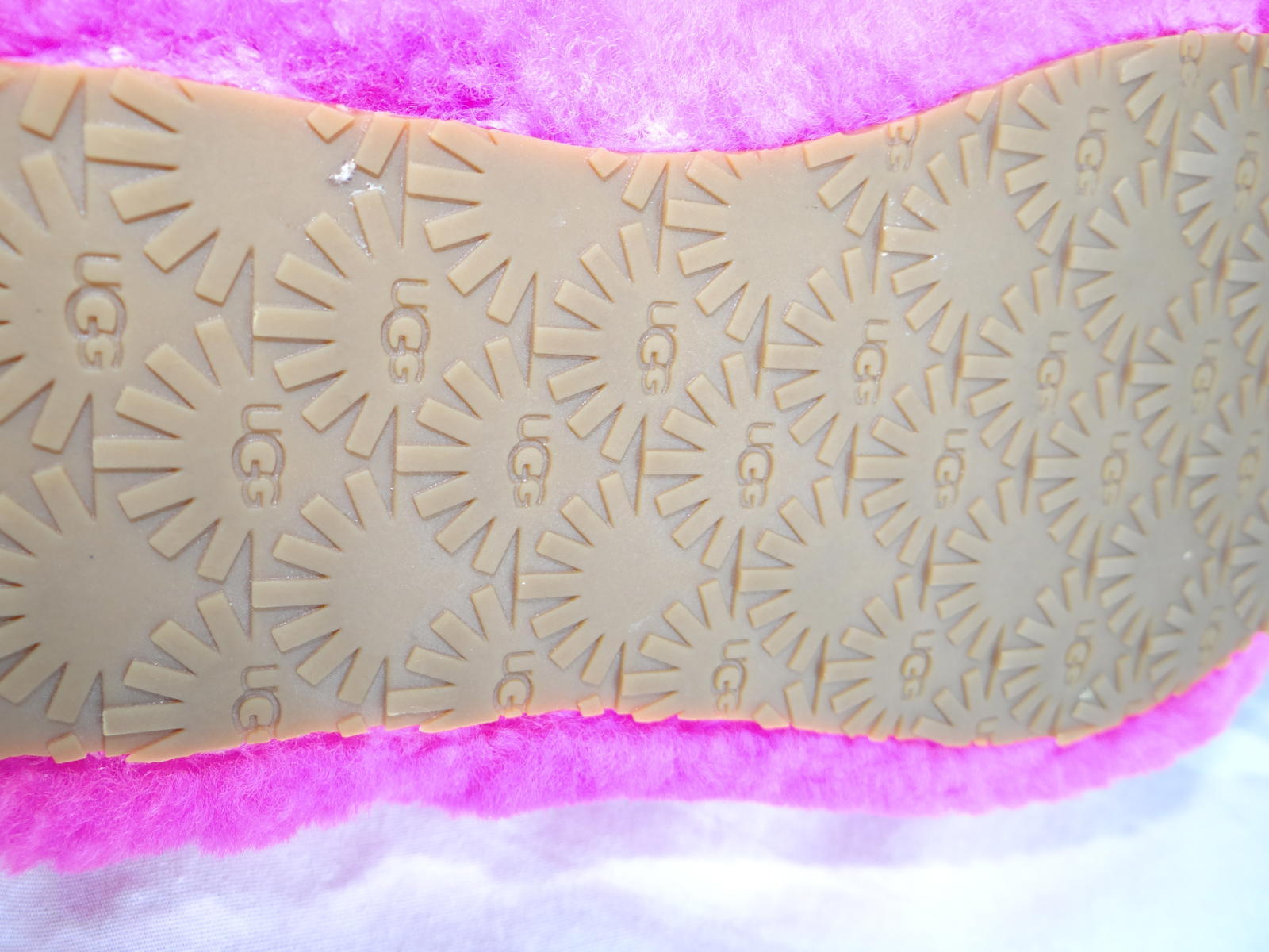 UGG Girl's Cozy Fuzzy Pink Slippers - ALTERED