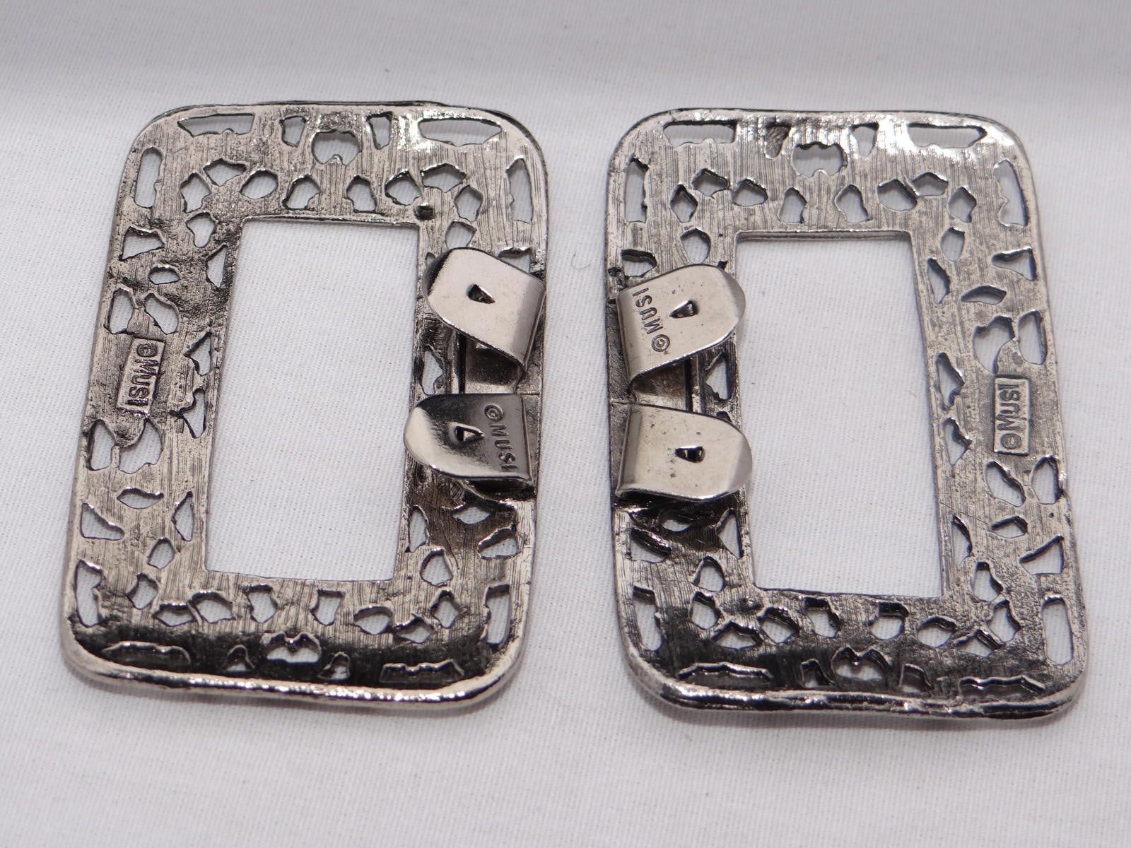 Vintage MUSI Decorative Belt Buckles