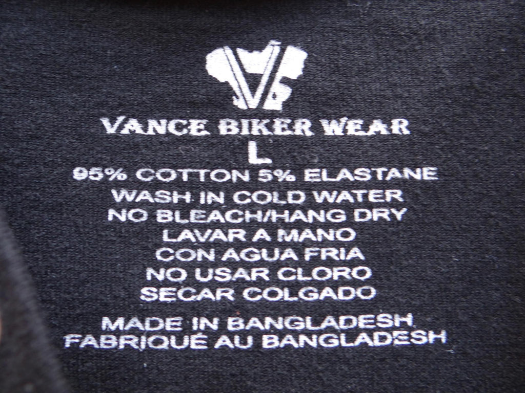 Black Lace-Up Front American Pride Motorcycle Tank Top