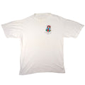 White Embroidered T Shirt Funny Quote I Shop Therefore I Am Broke Graphic Tee
