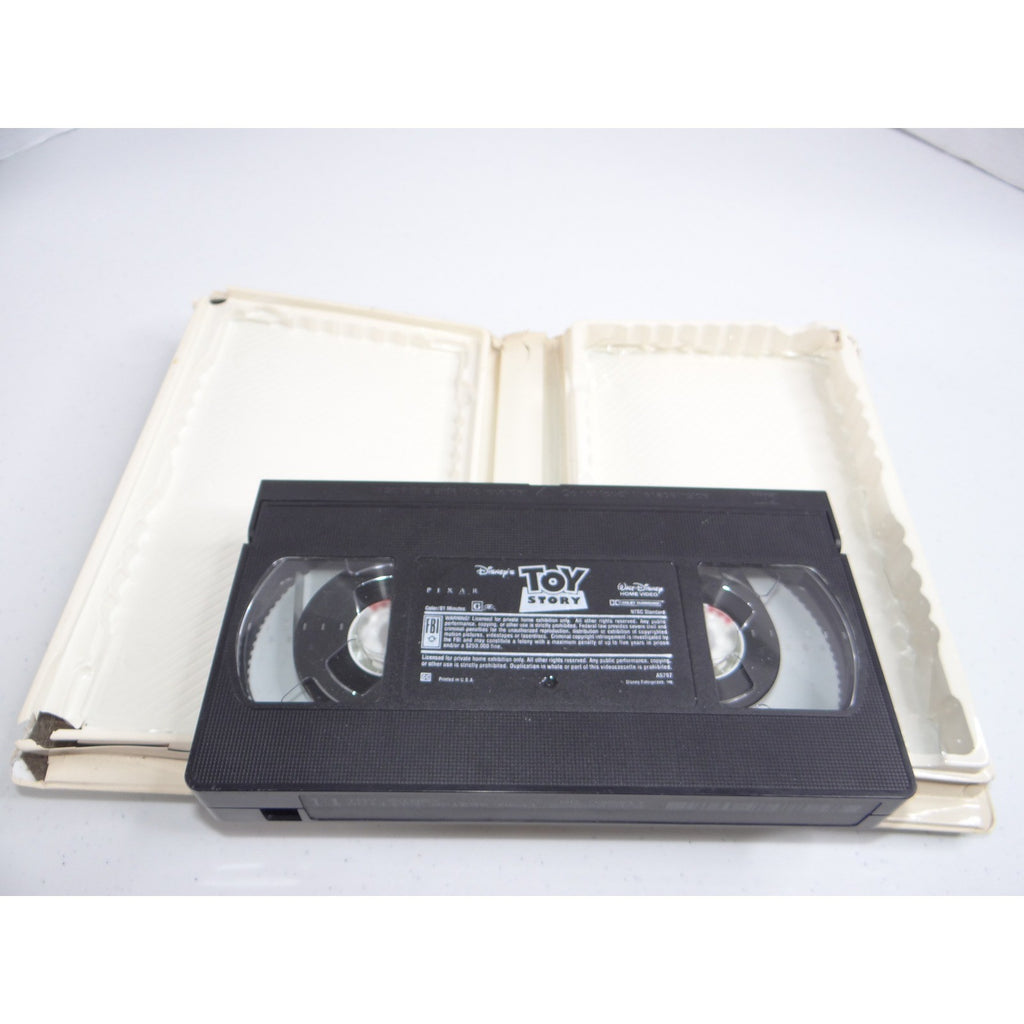 Disney Pixar Toy Story VHS 1996 Clamshell Case Stock No 6703 Tom Hanks Tim Allen