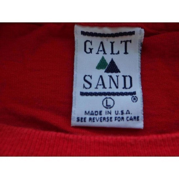 Vintage USMC United States Marine Corps Red T-Shirt Mens Large Made in USA