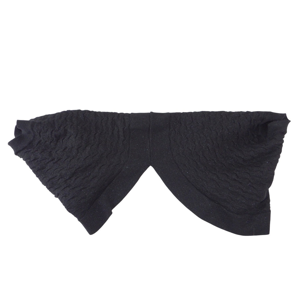 Antonio Melani Womens Black Textured Metallic Knit Shrug Bolero Cardigan Size M