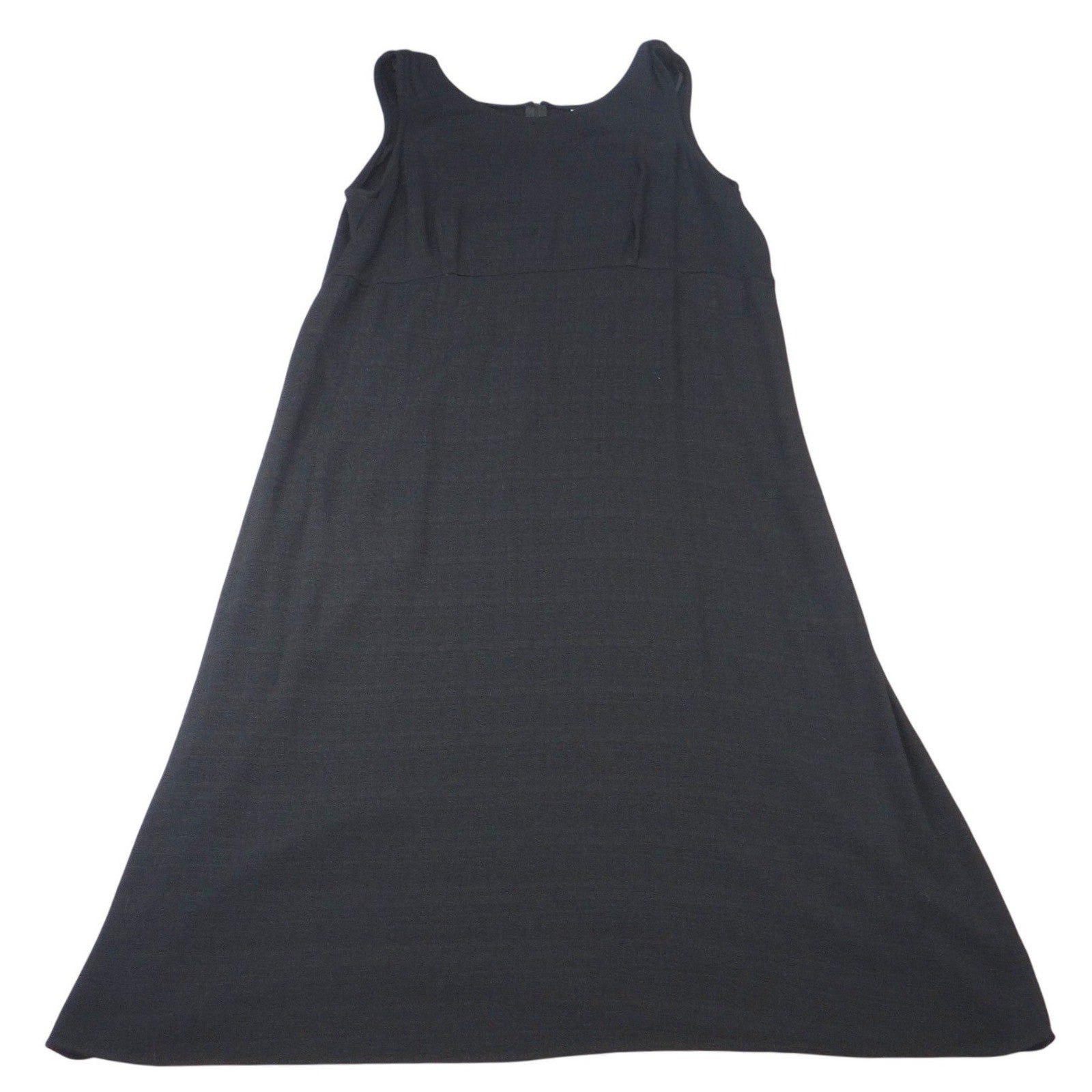 K Woman Black Sleeveless A Line Midi Dress Size 20W Style 891785