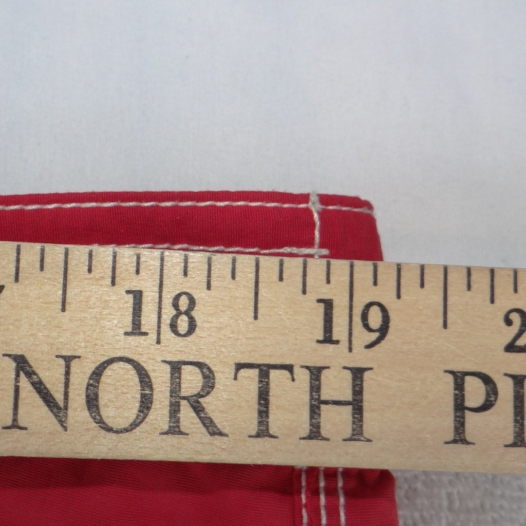 Polo Ralph Lauren Mens Red Board Shorts Cargo Swim Trunks Size Large