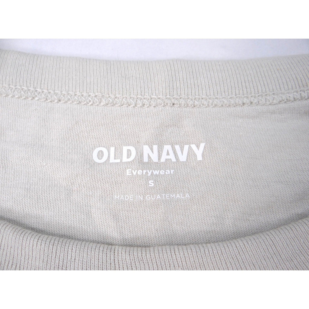 Old Navy Easy Going Butterfly Sunset Graphic T Shirt Women's Size Small Cream