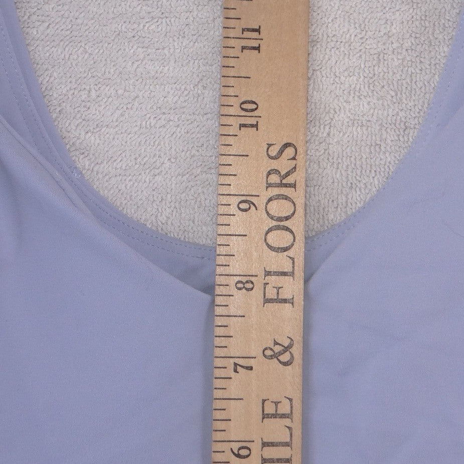 Lululemon Align Tank Top Light Blue Lavender V-Neck Cropped Yoga Top