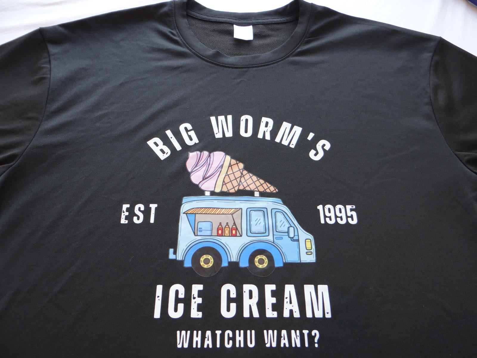 Big Worm's Ice Cream T-Shirt - Vintage Style Graphic Tee