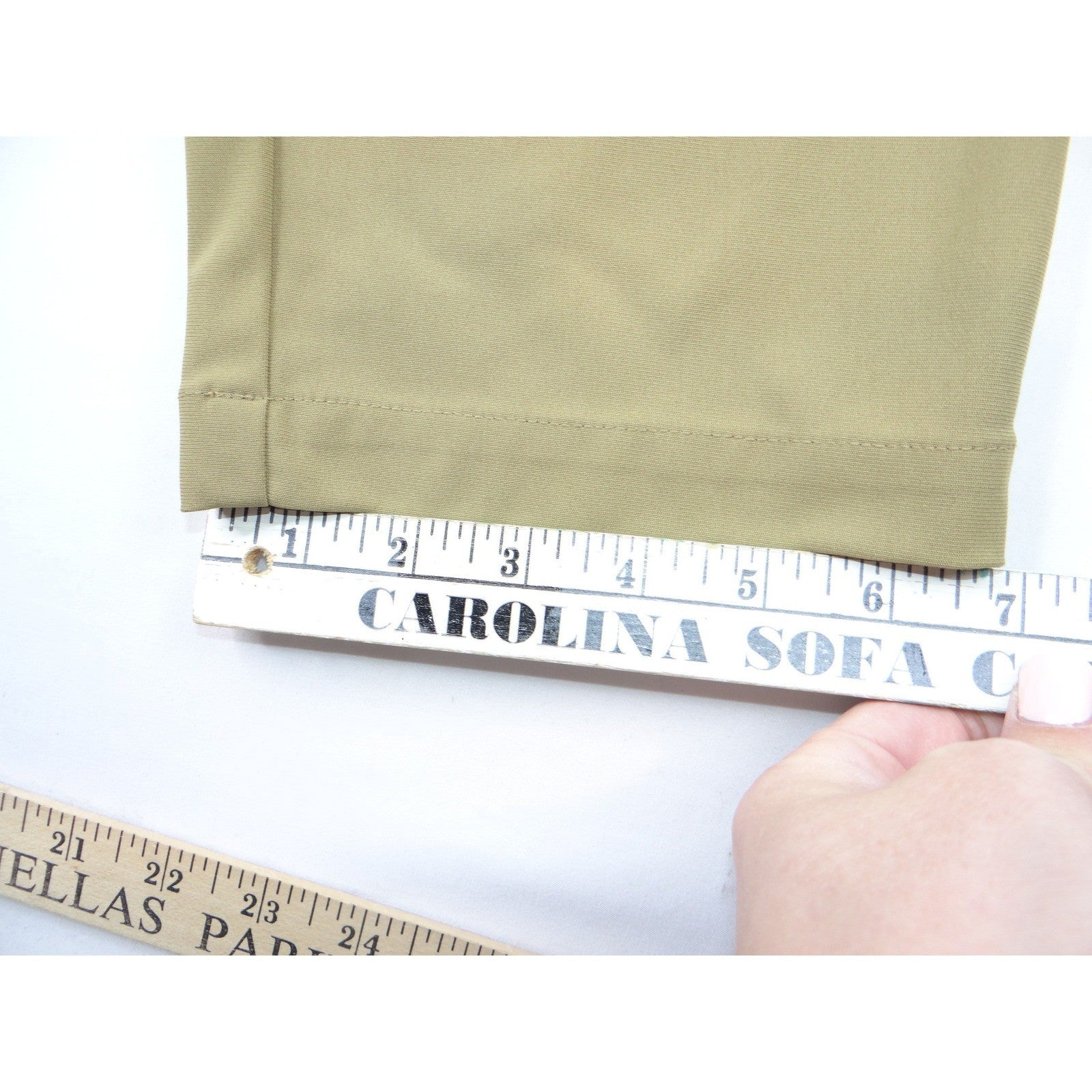 VRST Mens Khaki Stretch Straight Leg Casual Pants Size 40x32