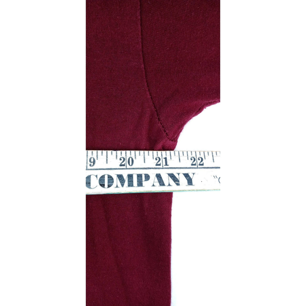 Vans California Originals Graphic T Shirt Burgundy Bear Logo Men's Large
