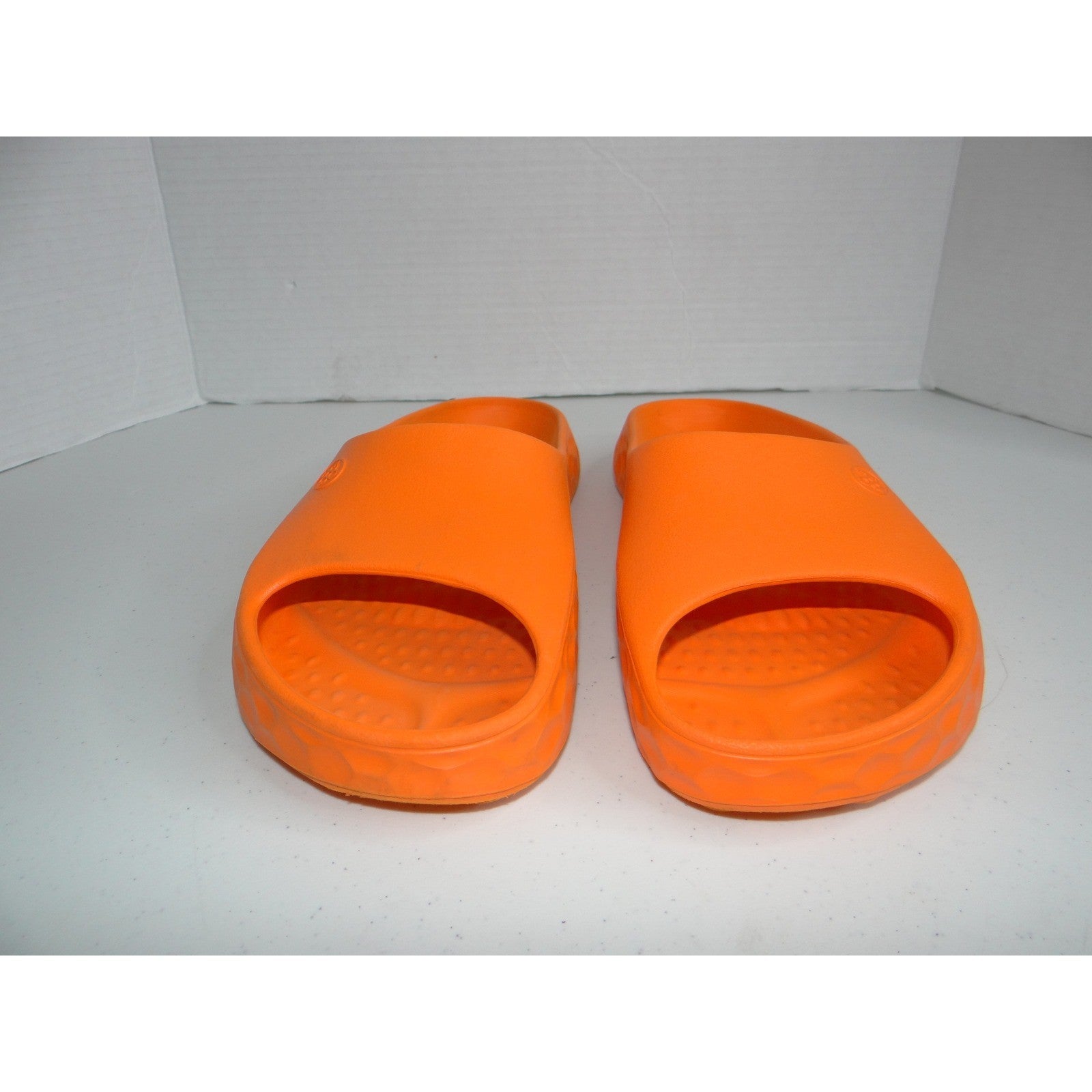 G/FORE MG4+ Slide Orange Mens 10 Womens 12 Lightweight Golf Sandals 2882