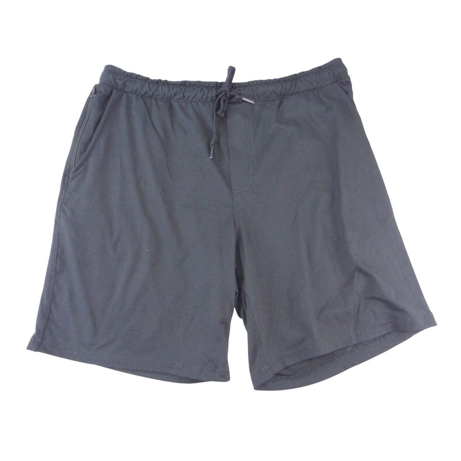 Eddie Bauer Lounge Shorts Mens Large Black Elastic Waist Drawstring