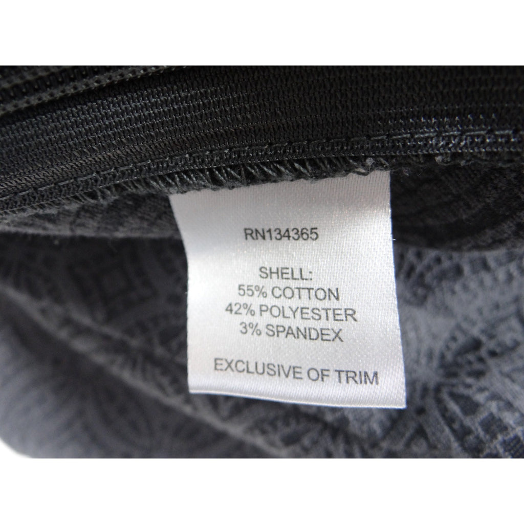 Sigrid Olsen Signature Womens Gray Geometric Pattern Stretch Pants Size 8