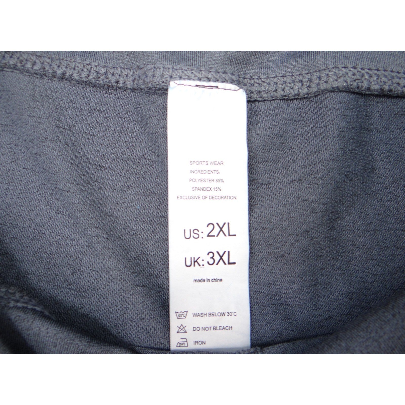 Athletic Works Womens Dark Gray Athletic Shorts Bike Shorts Size 2XL