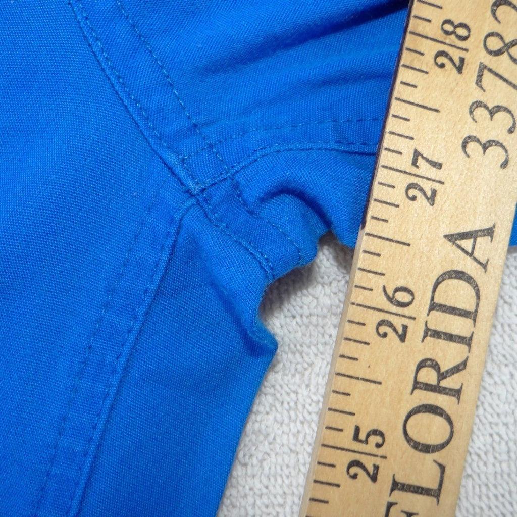 Cherokee Workwear Scrub Pants Royal Blue Drawstring Cargo Medical Uniform XS