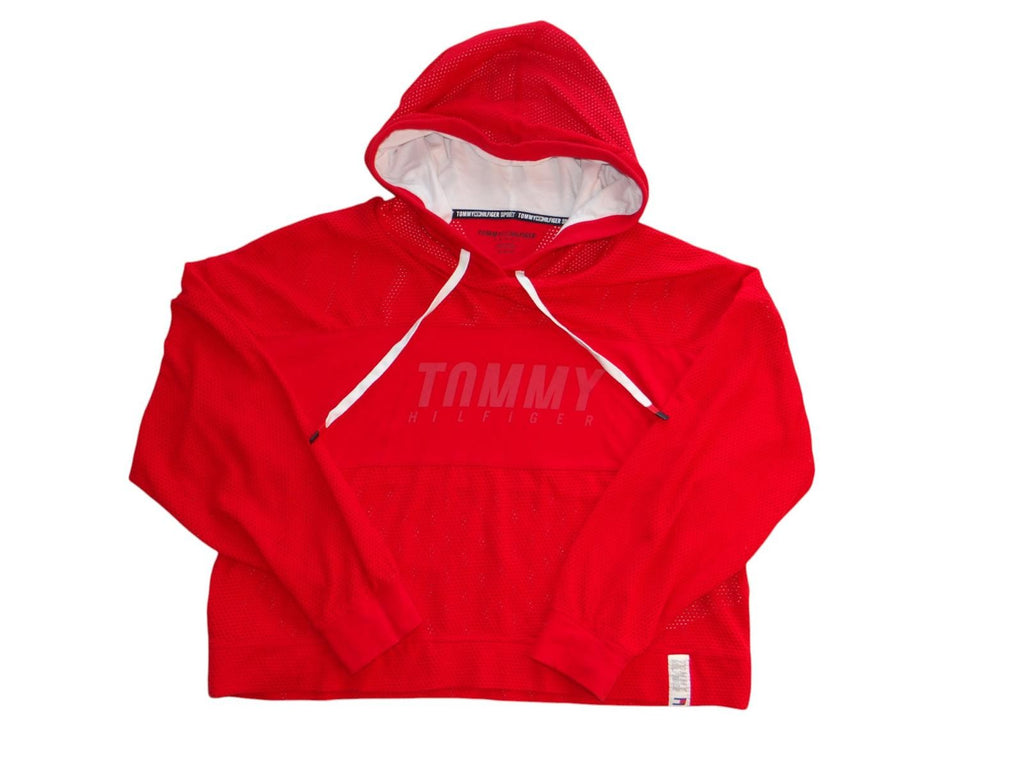 Tommy Hilfiger Red Hoodie - Sport Collection