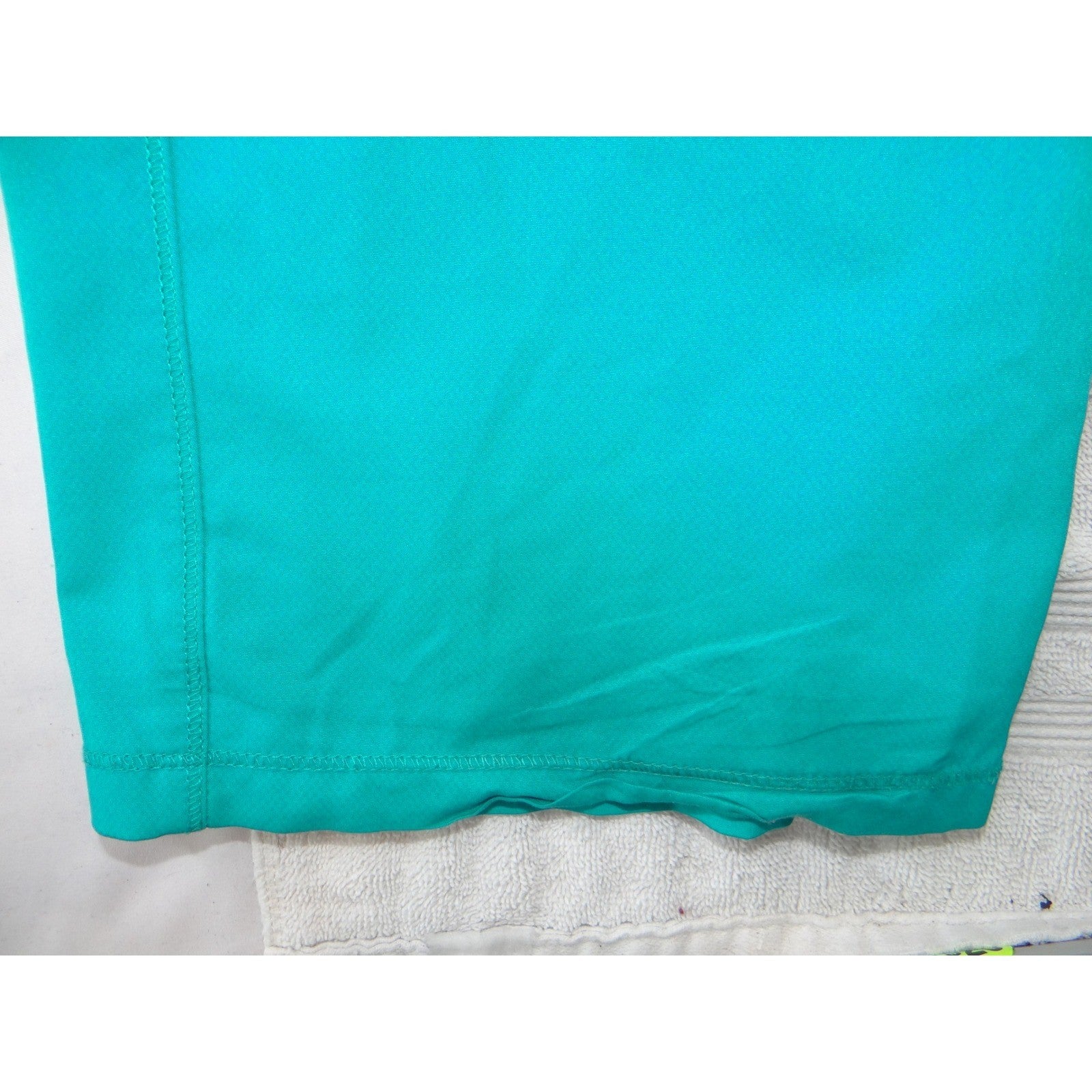 Dickies EDS Essentials Womens Scrub Set Teal Blue V-Neck Top And Pants XL- Tall