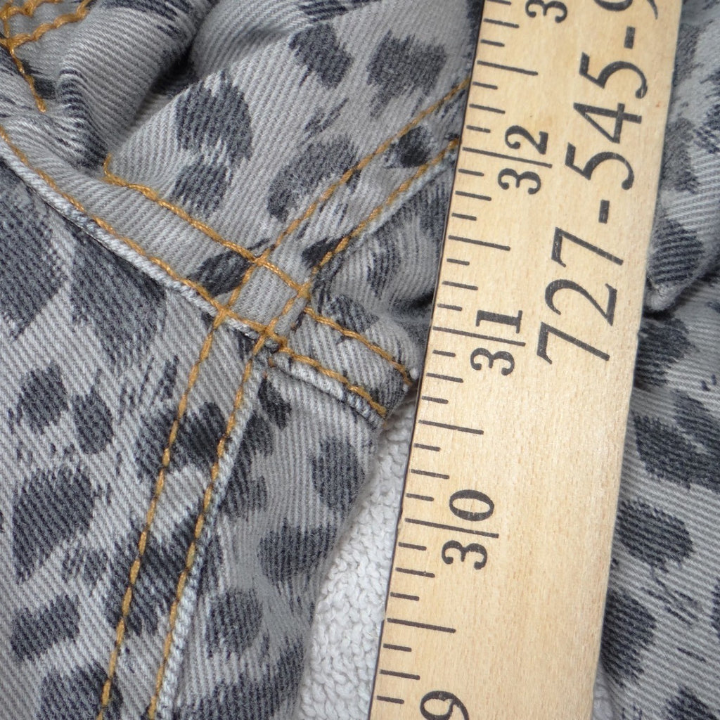 Dollhouse Crazy Sexy Cool Grey Leopard Print Skinny Jeans Womens Size 3