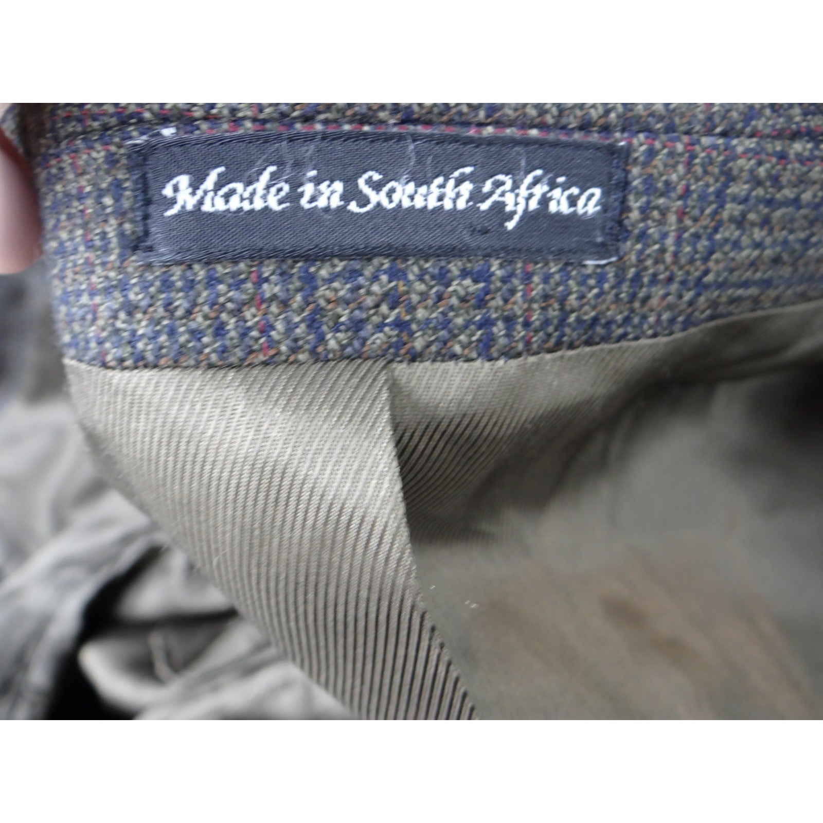 Famous Brands SK Wool Plaid Blazer Jacket Blazer