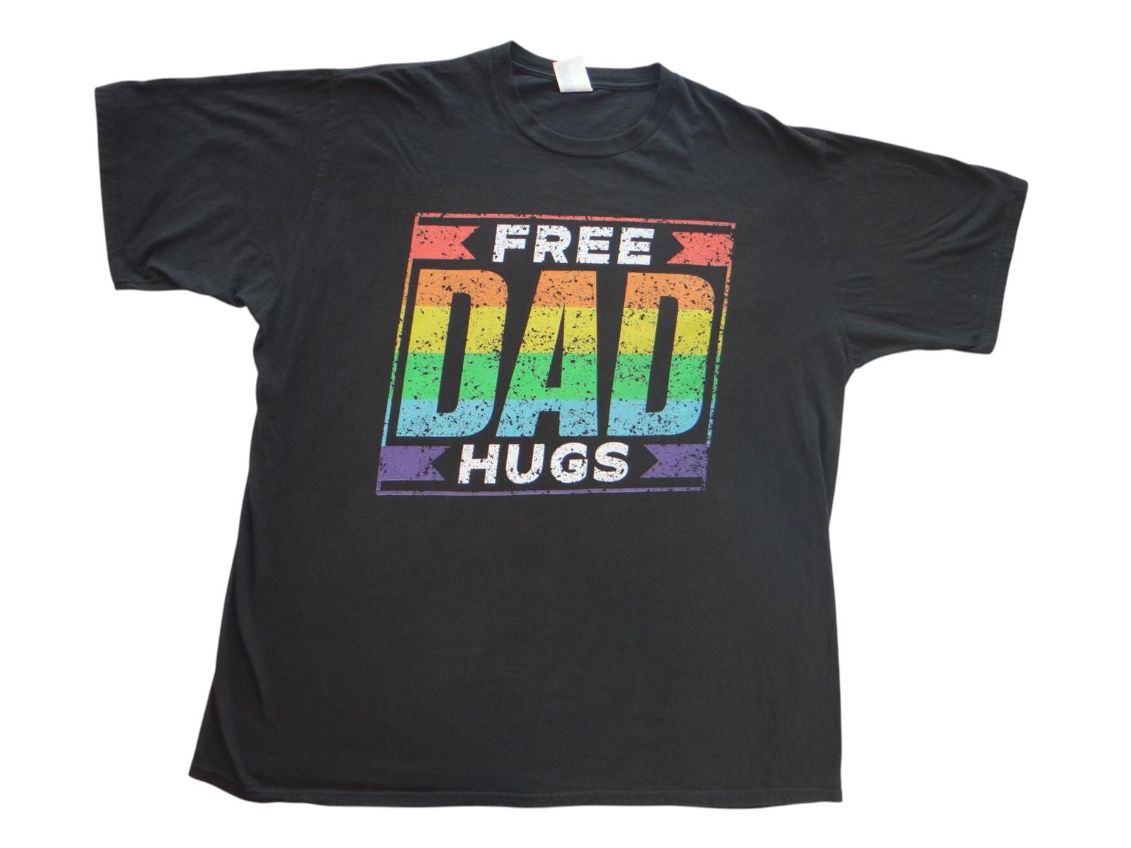 Free Dad Hugs Graphic T-Shirt