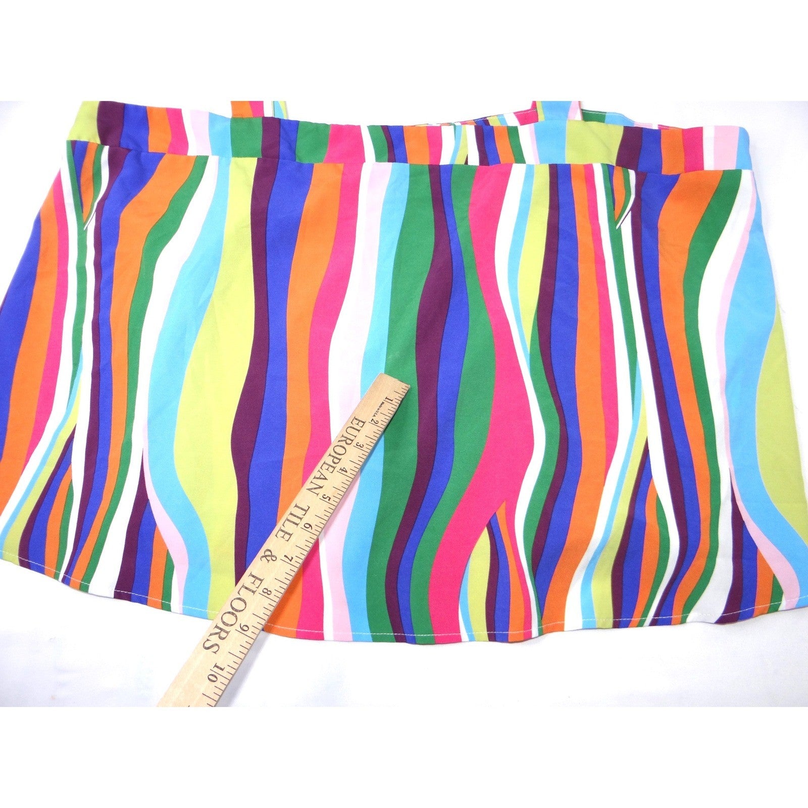 SHEIN CURVE 3XL Rainbow Stripe Tank Top Women's Plus Size