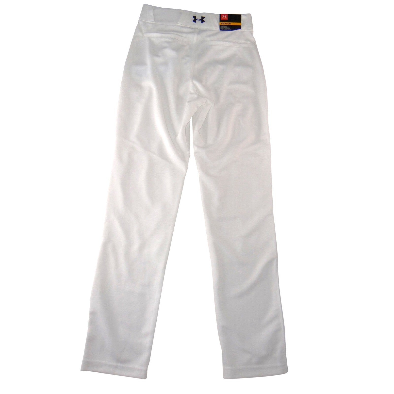 NWT-Under Armour HeatGear Mens Baseball Pants White Loose Fit Small